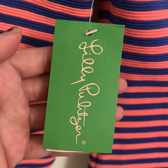 NWT Lilly Pulitzer Ottoman Stripe Charlene Dress in Size XS - Picture 7 of 11